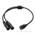 Cable de serpiente de audio de conector de adaptador de red femenino RJ45